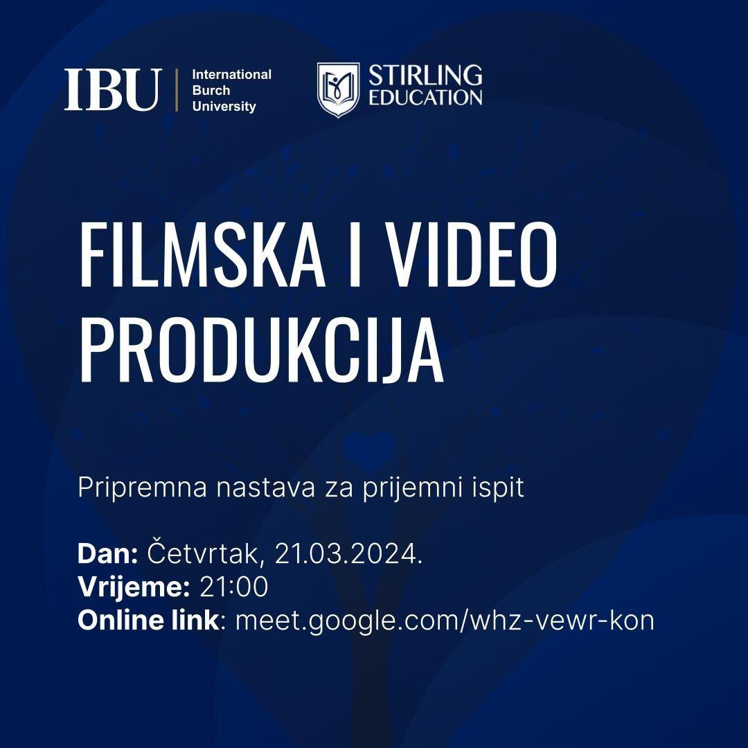 Pripremna nastava za prijemni ispit i Dani otvorenih vrata