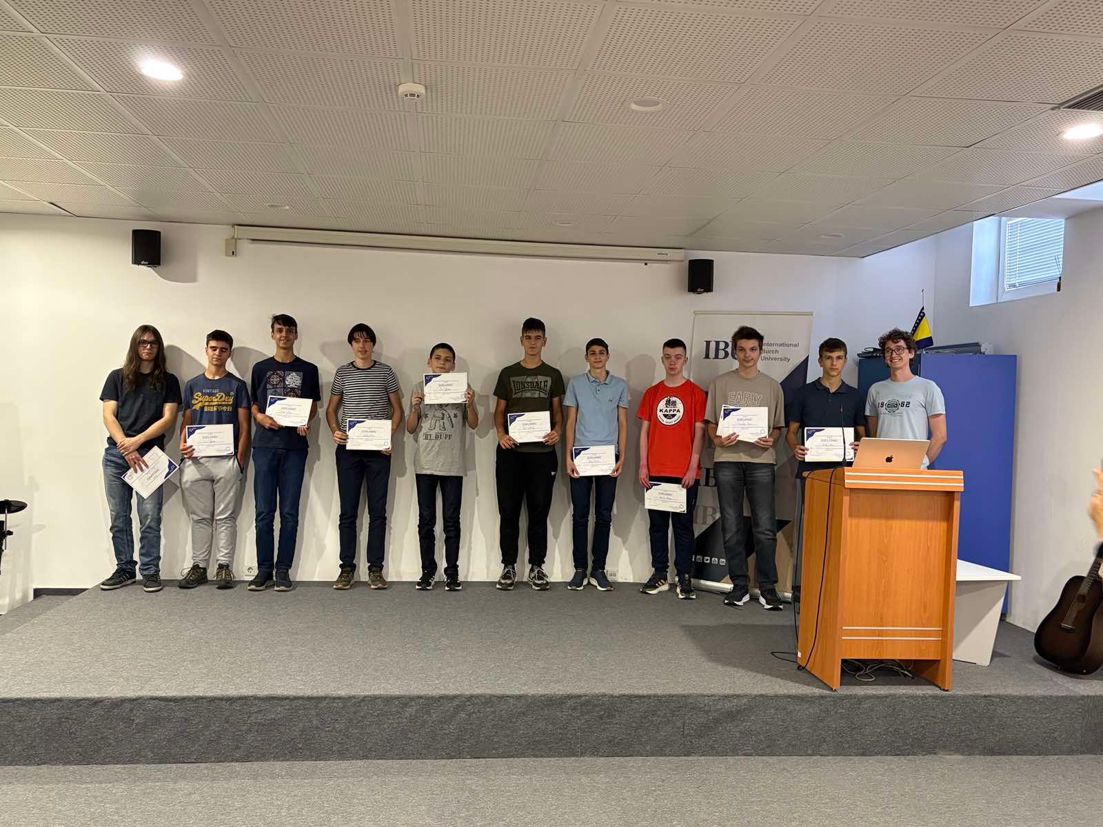 International Burch University: Proud Host of the National IT Competition for Primary and Secondary Schools