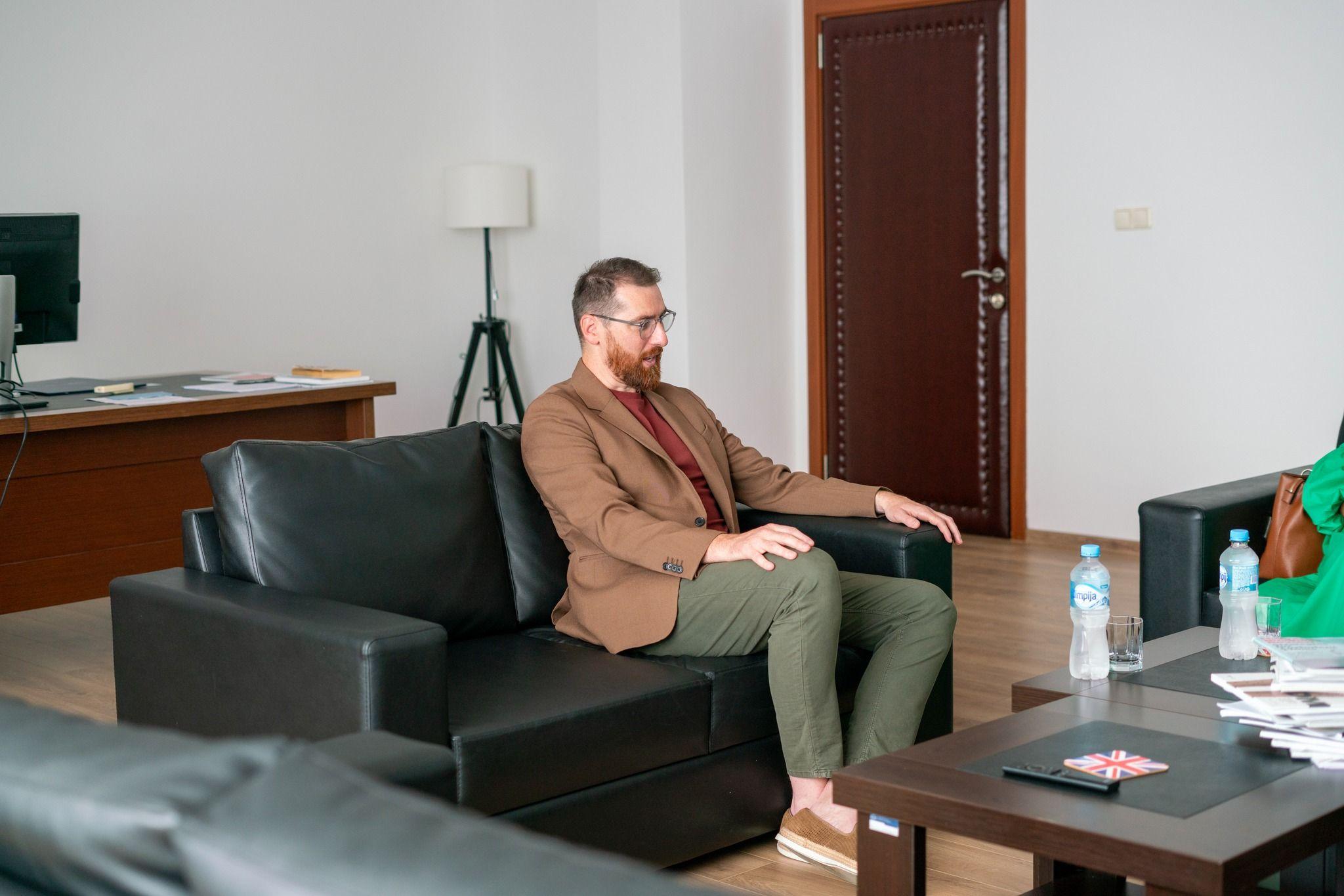 Visit of Minister of Economic Affairs Zlatko Mijatović and Minister of Science, Higher Education and Youth Prof. Dr. Adna Mesihović to the International Burch University