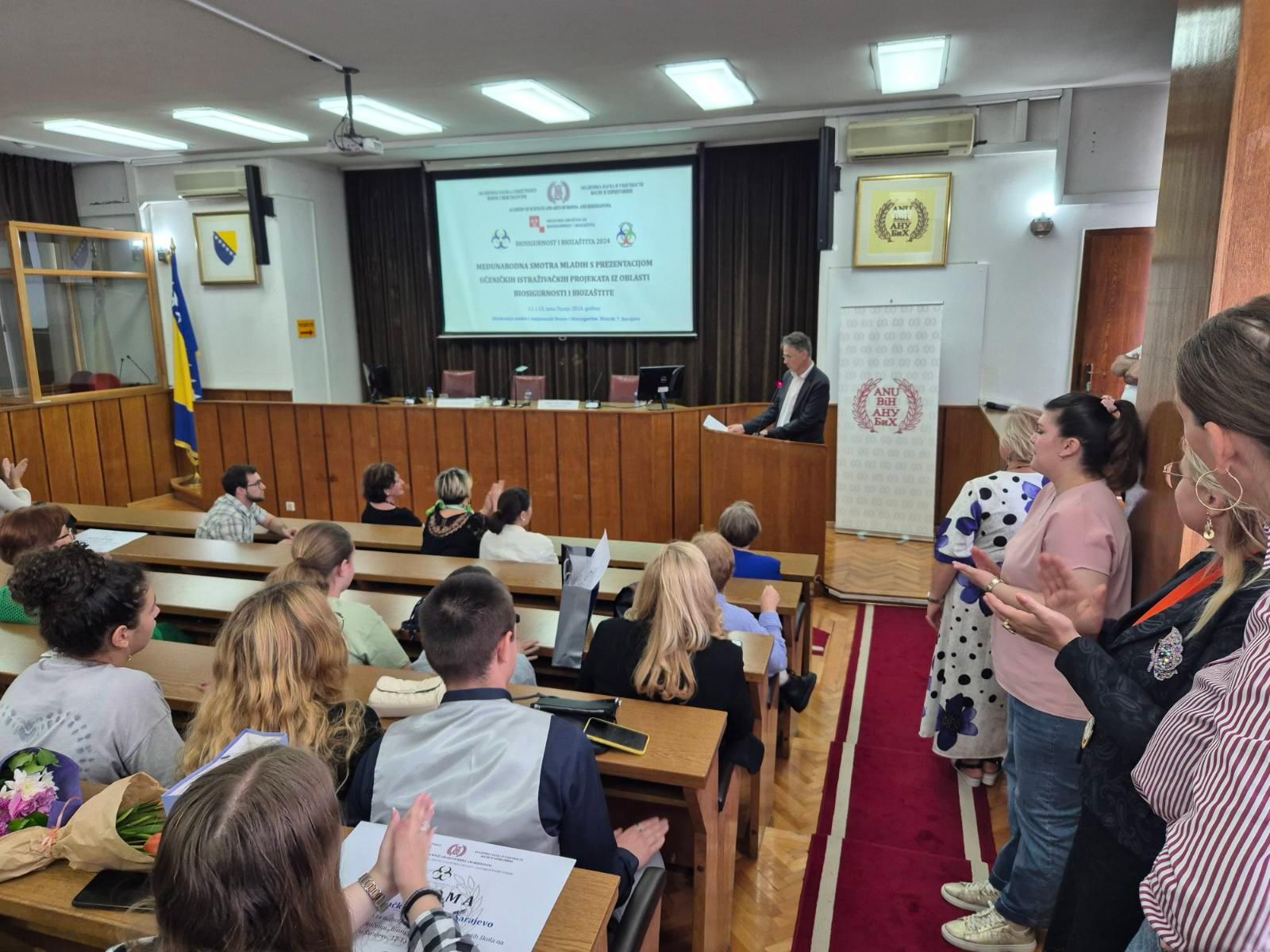 Biosafety Event Hosted by the Academy of Sciences of Bosnia and Herzegovina (ANUBiH)