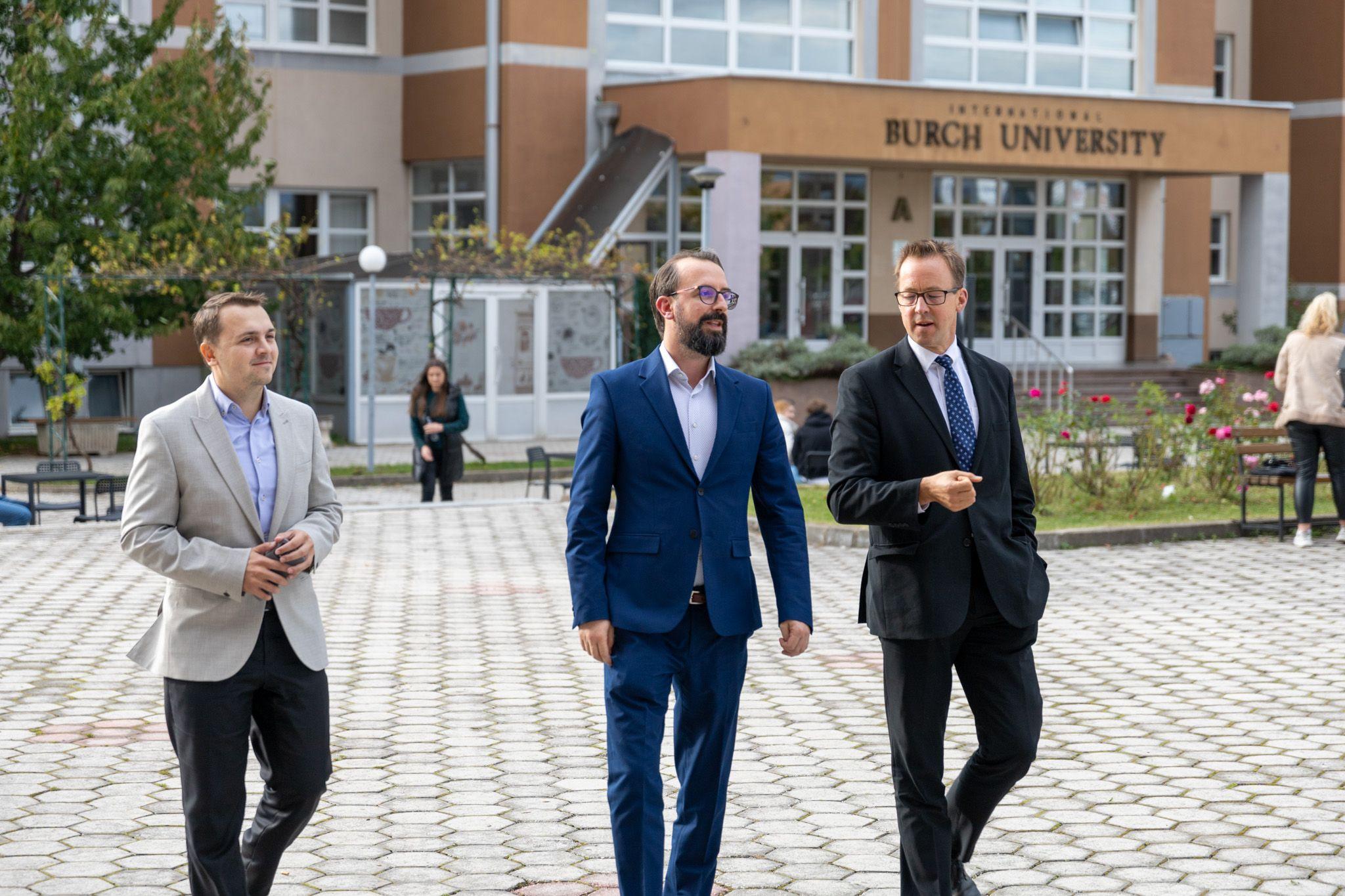 HM Trade Commissioner Chris Barton Delivers Insightful Lecture on UK-EU Trade Dynamics at International Burch University