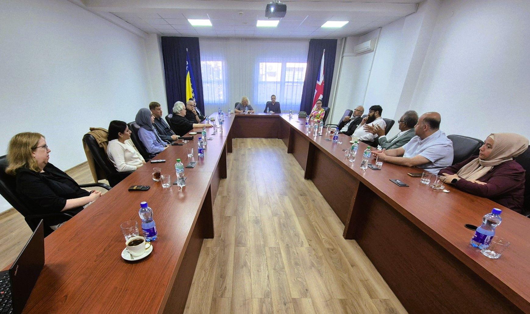 International Burch University Hosts High-Level Delegation from the UK Academic Community