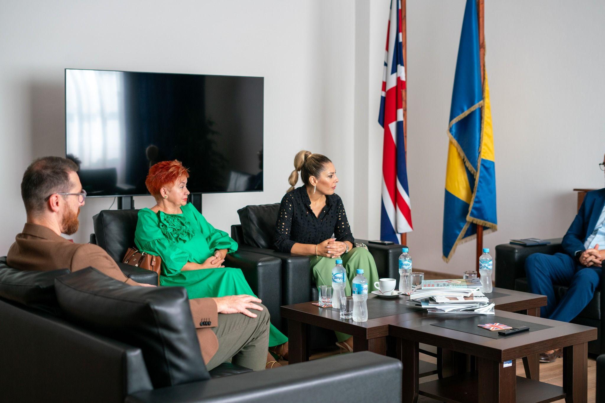 Visit of Minister of Economic Affairs Zlatko Mijatović and Minister of Science, Higher Education and Youth Prof. Dr. Adna Mesihović to the International Burch University