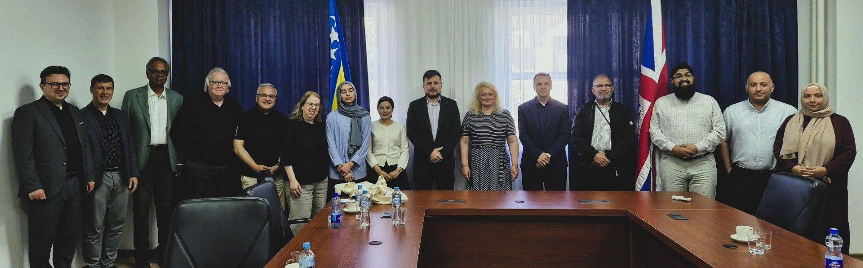 International Burch University Hosts High-Level Delegation from the UK Academic Community