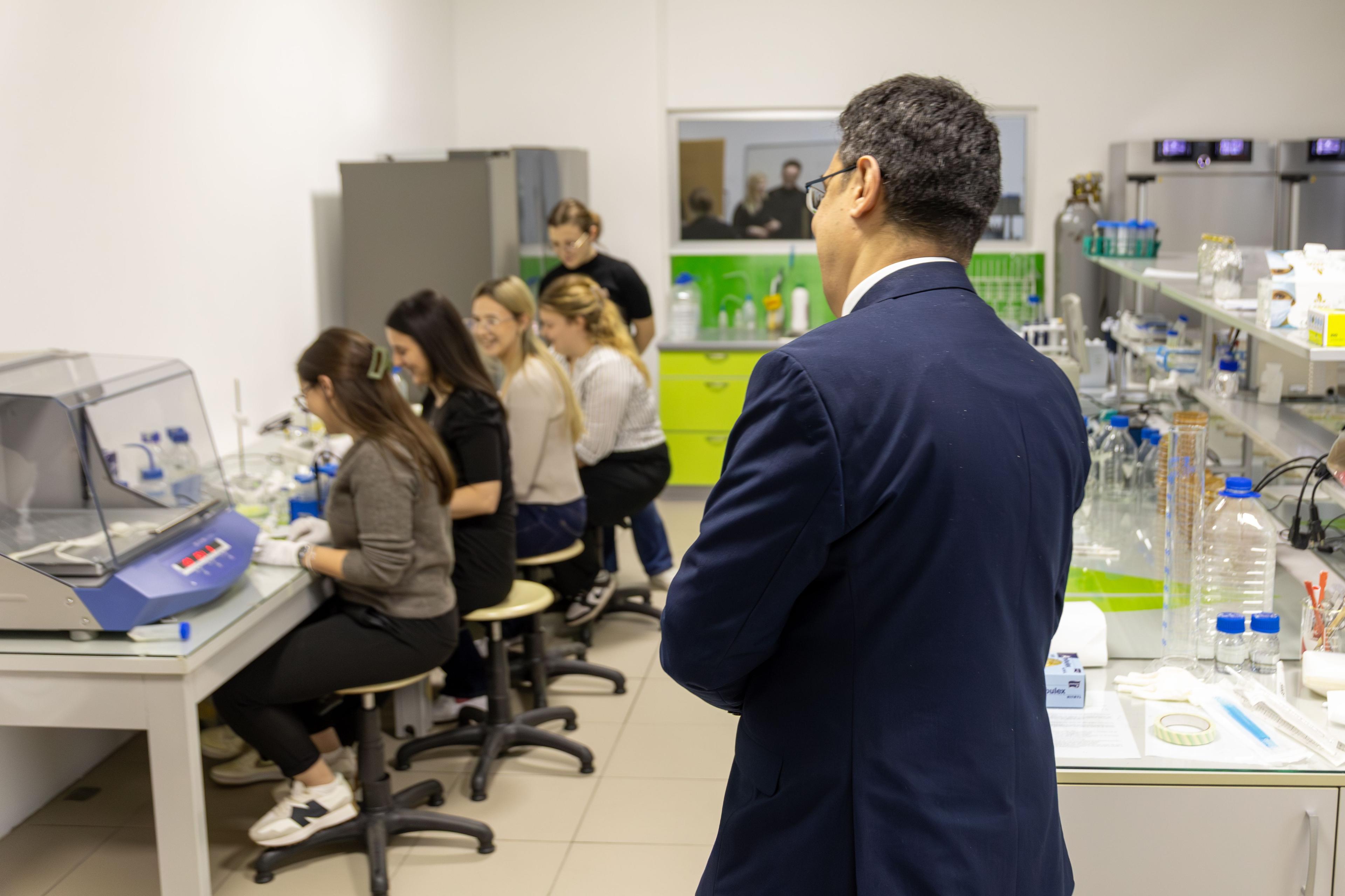 Mayor Predrag Puharic Visits International Burch University in Sarajevo