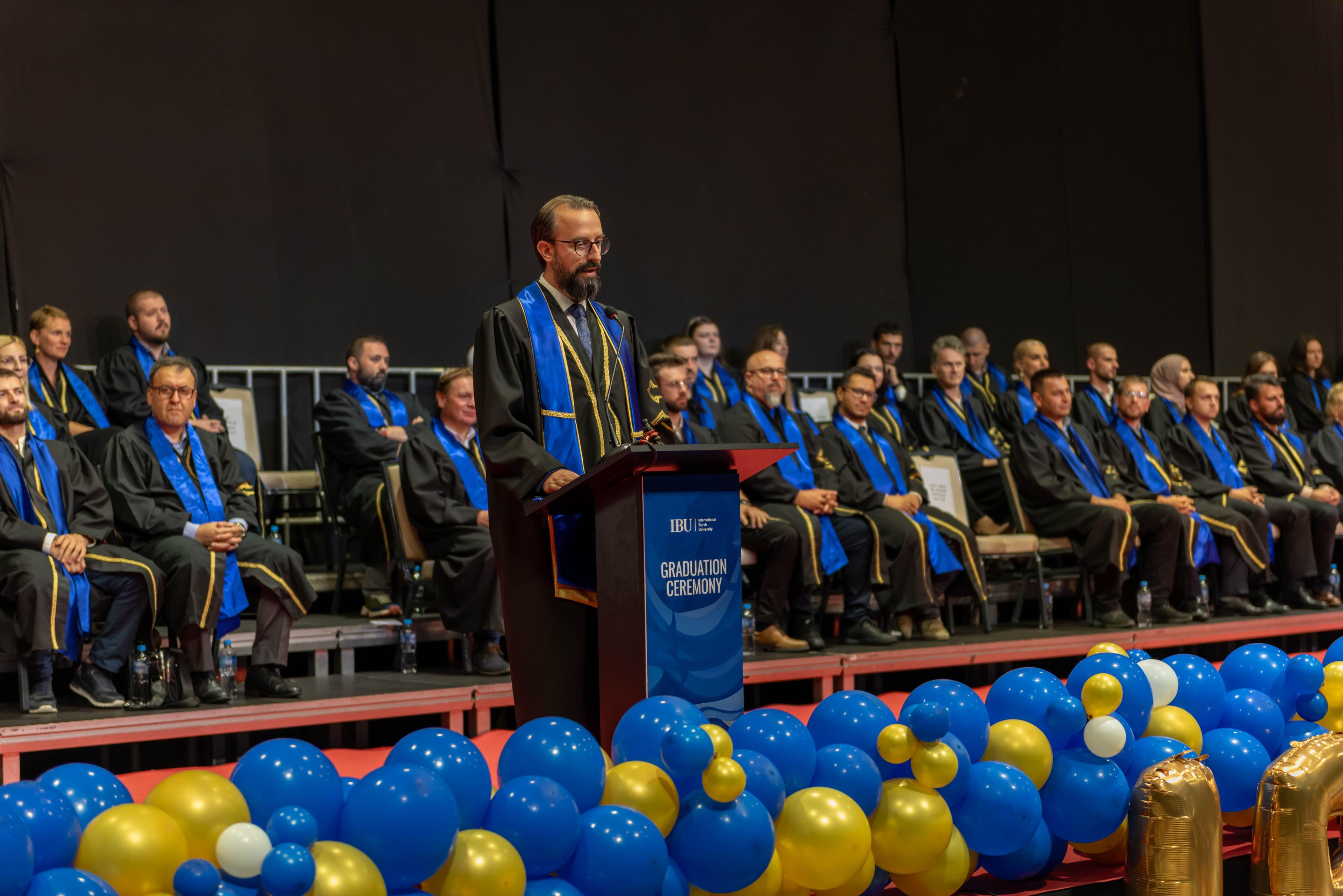 IBU Celebrated the Graduation of a New Generation of Students, Focusing on Academic Excellence and an Entrepreneurial Ethos