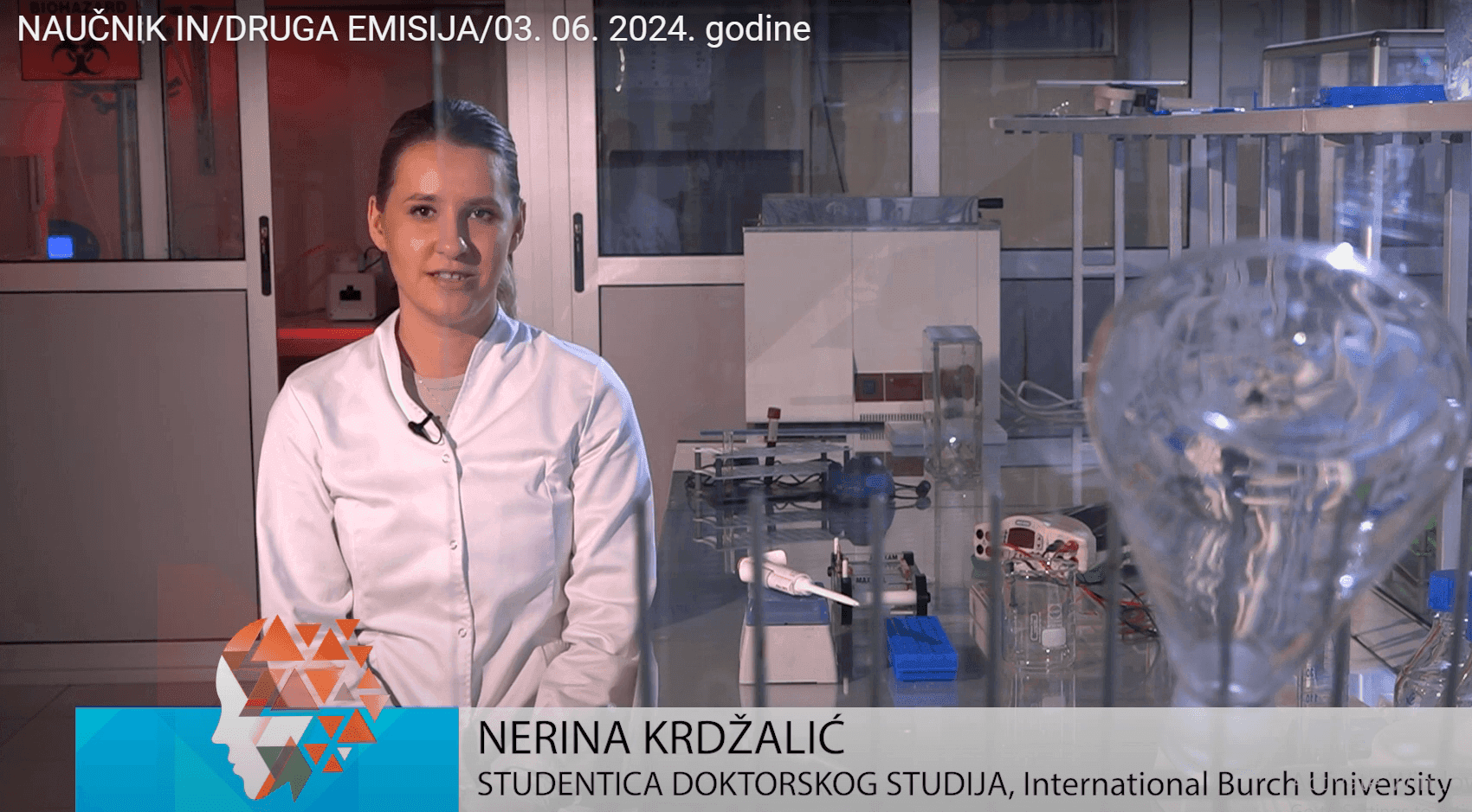 Prilog TVSA: "Naučnik In" s prof. dr. Damirom Marjanovićem i IBU doktorantima  