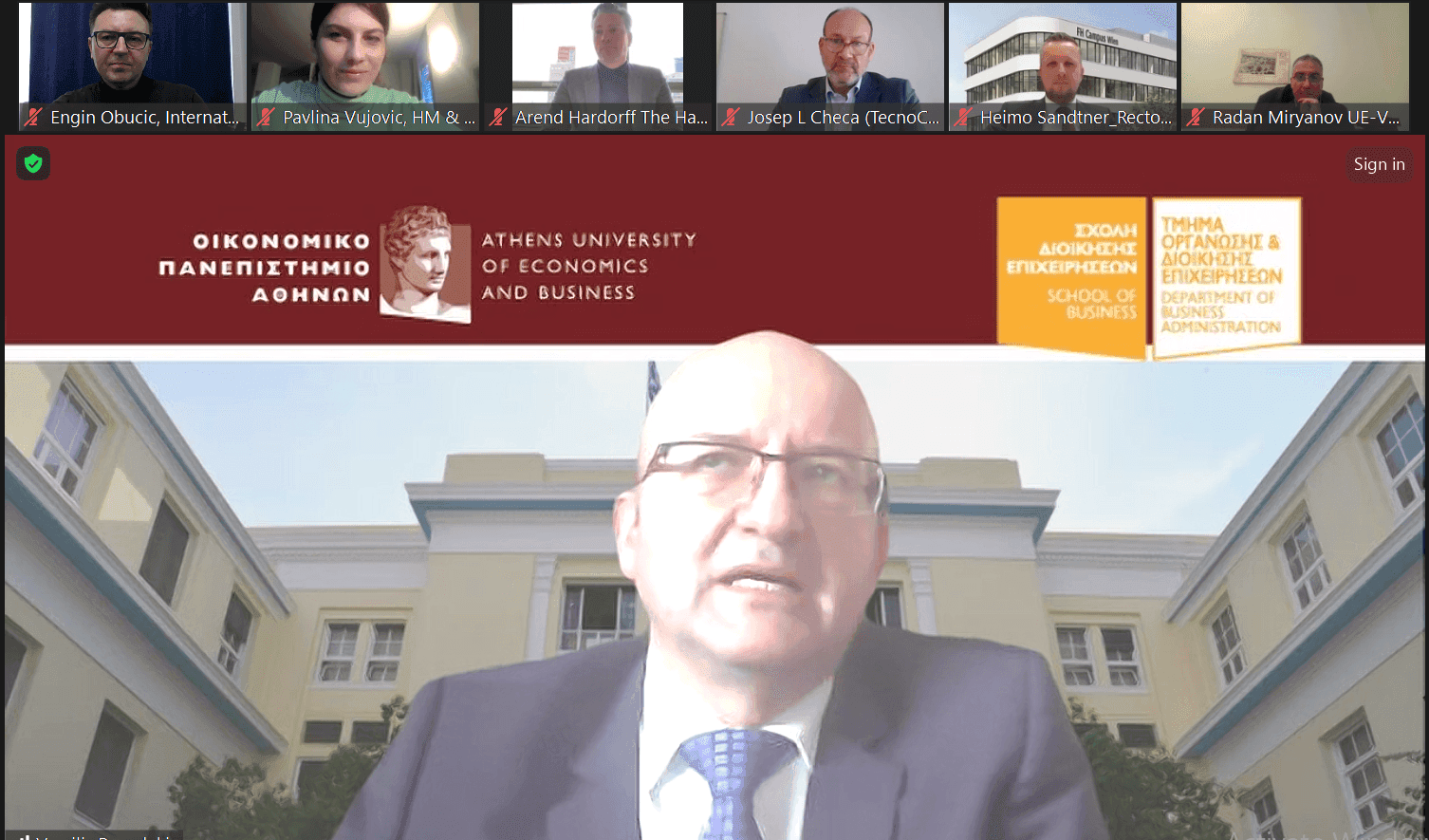 IBU Rector Prof. Dr. Mersid Poturak Participates in Meeting for *CrossEUNIverse Initiative, Contributing to Advancements in European Education and Research   