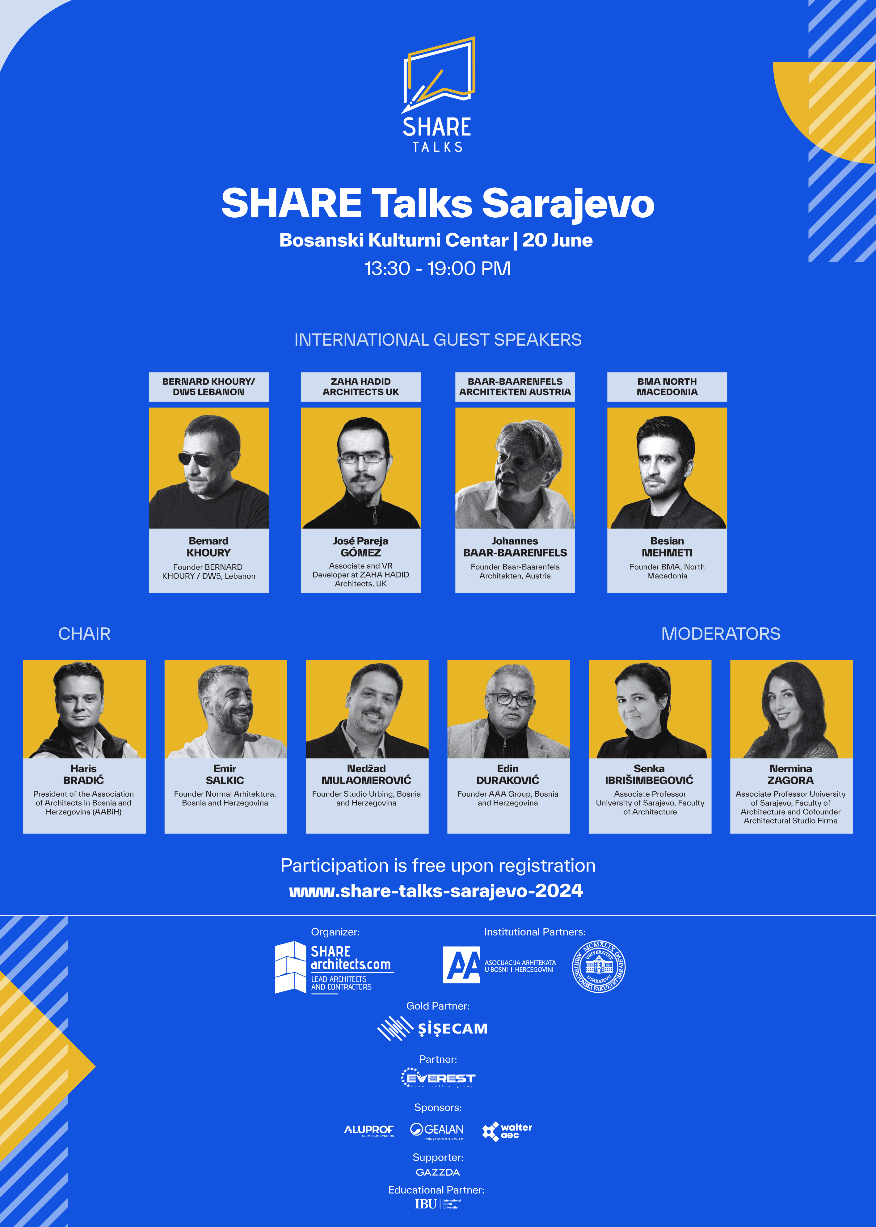 IBU's Department of Architecture Partners with SHARE Talks Sarajevo to Promote Architectural Education and Excellence