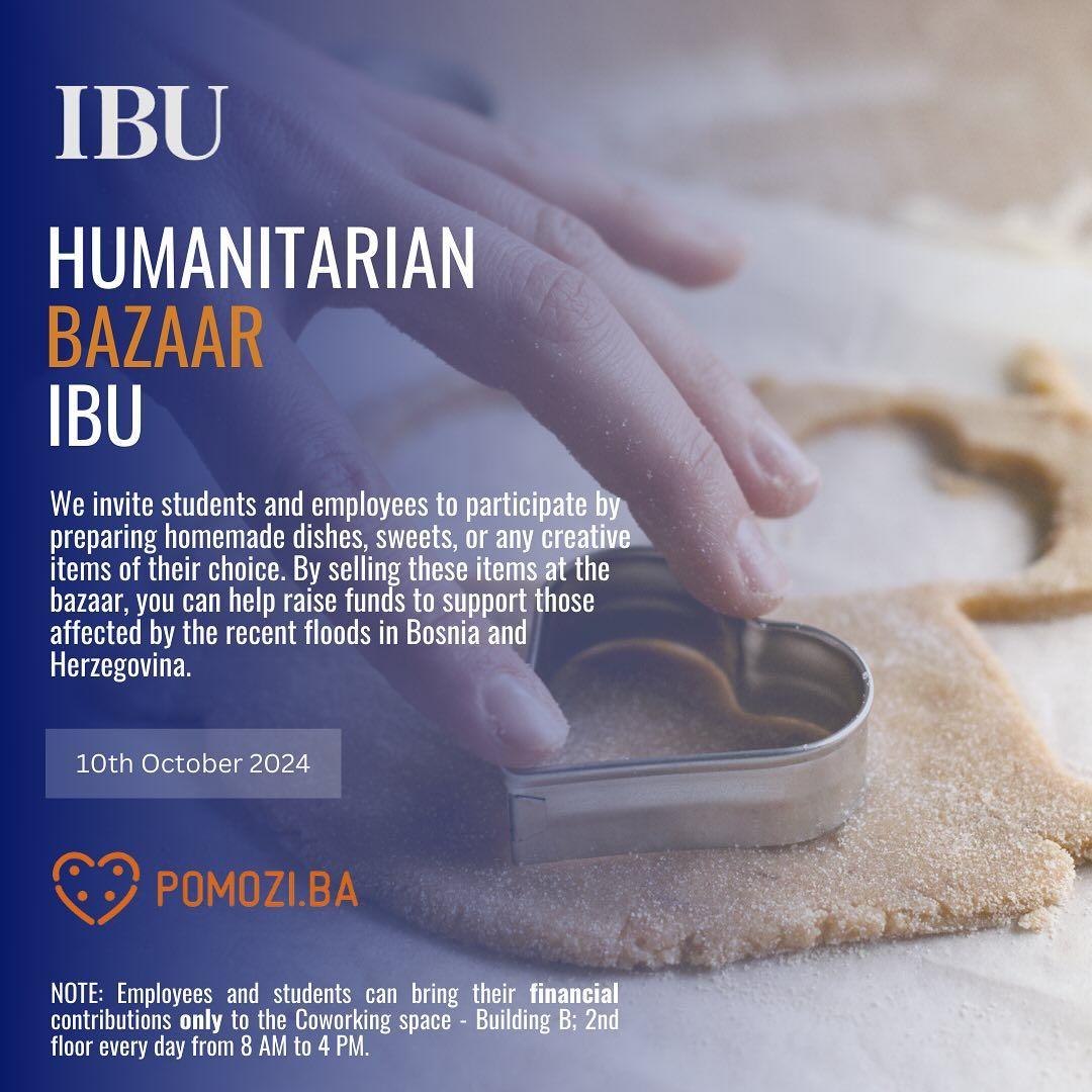 Humanitarian Bazaar for Flood-Affected Areas in BiH