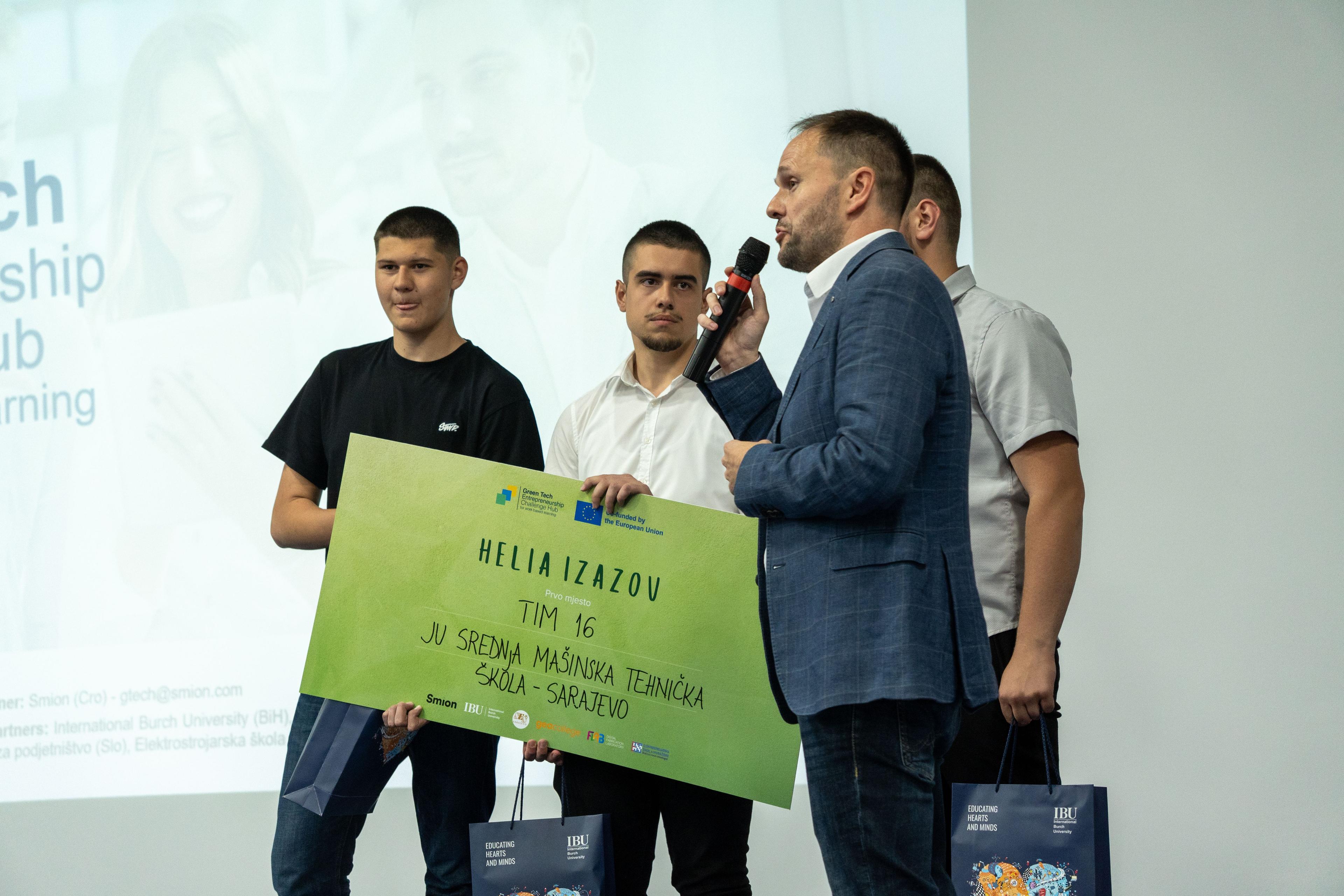 GTECH Competition Grand Finale Successfully Held at International Burch University
