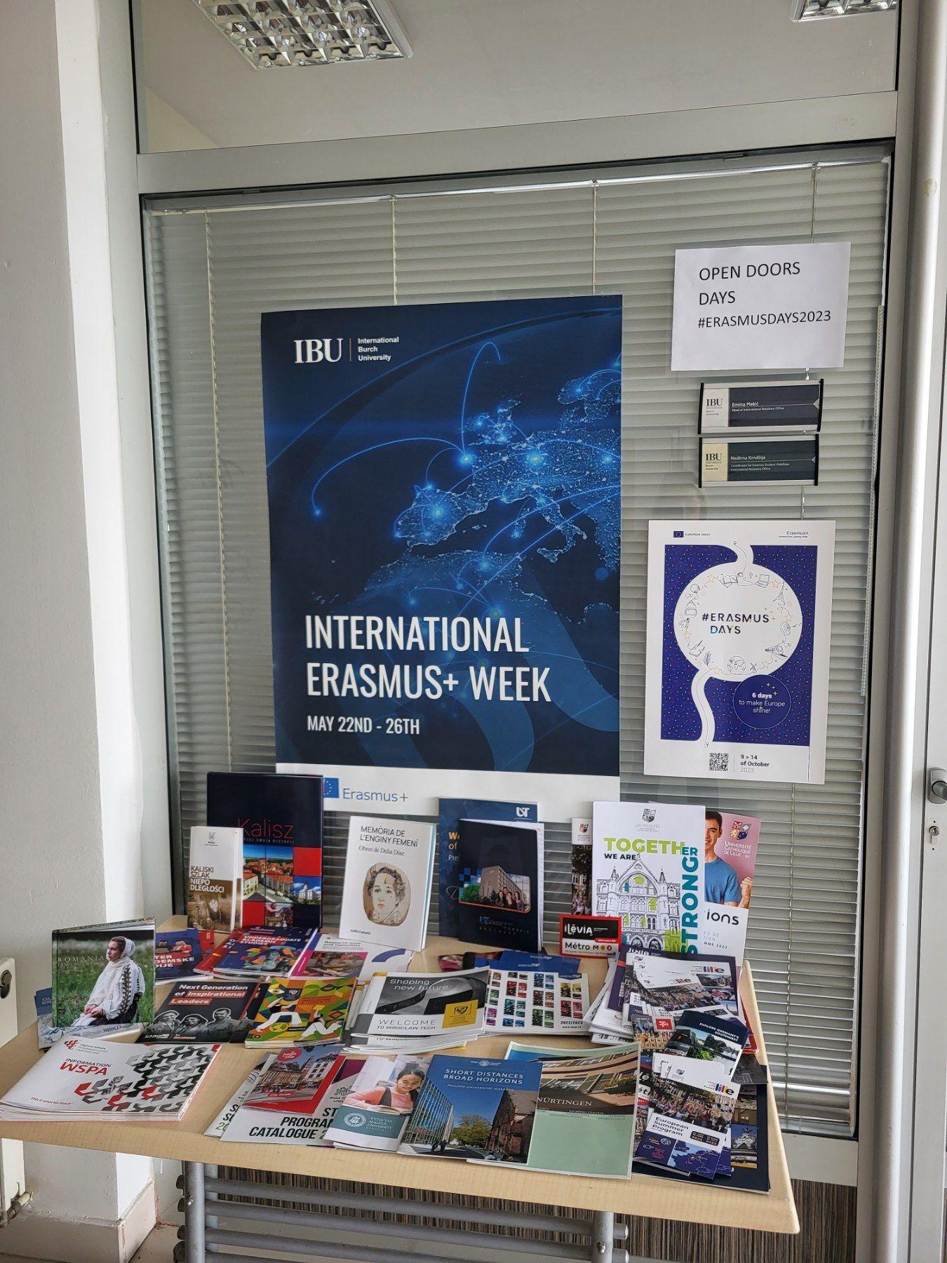 Erasmus Days at International Burch University