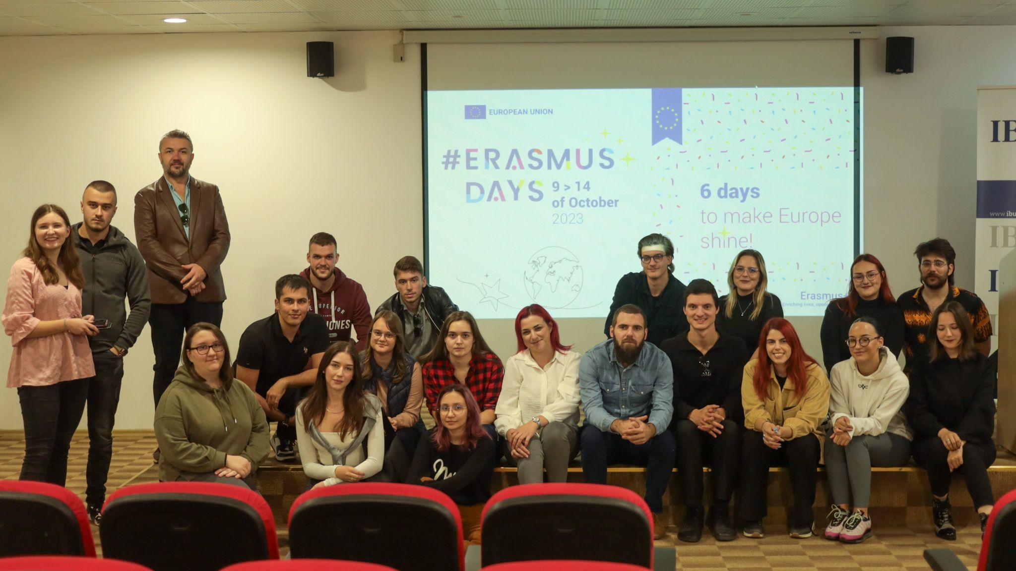 Erasmus Days at International Burch University
